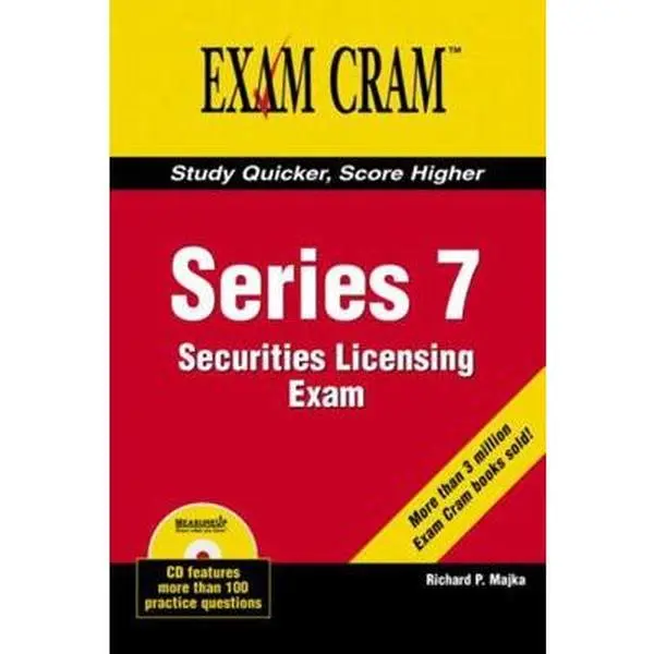 USED Book - Series 7 Securities Licensing Exam Review Exam Cram [With CDROM] by Majka, Richard (Paperback) - english