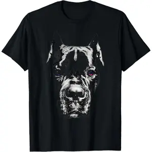 Casual Cotton shortsleeve tees Cane Corso Head Italian Mastiff Dog Mother Gifts T-Shirt for Men Women