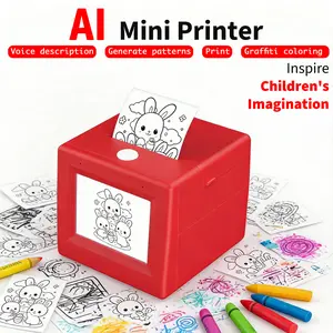 RONGTA AI Voice Mini Printer, Wireless Portable Smart Gadget，Creative Learning Toy for Kids | DIY Crafts & Home Office Essential tiktokshopspringglowup