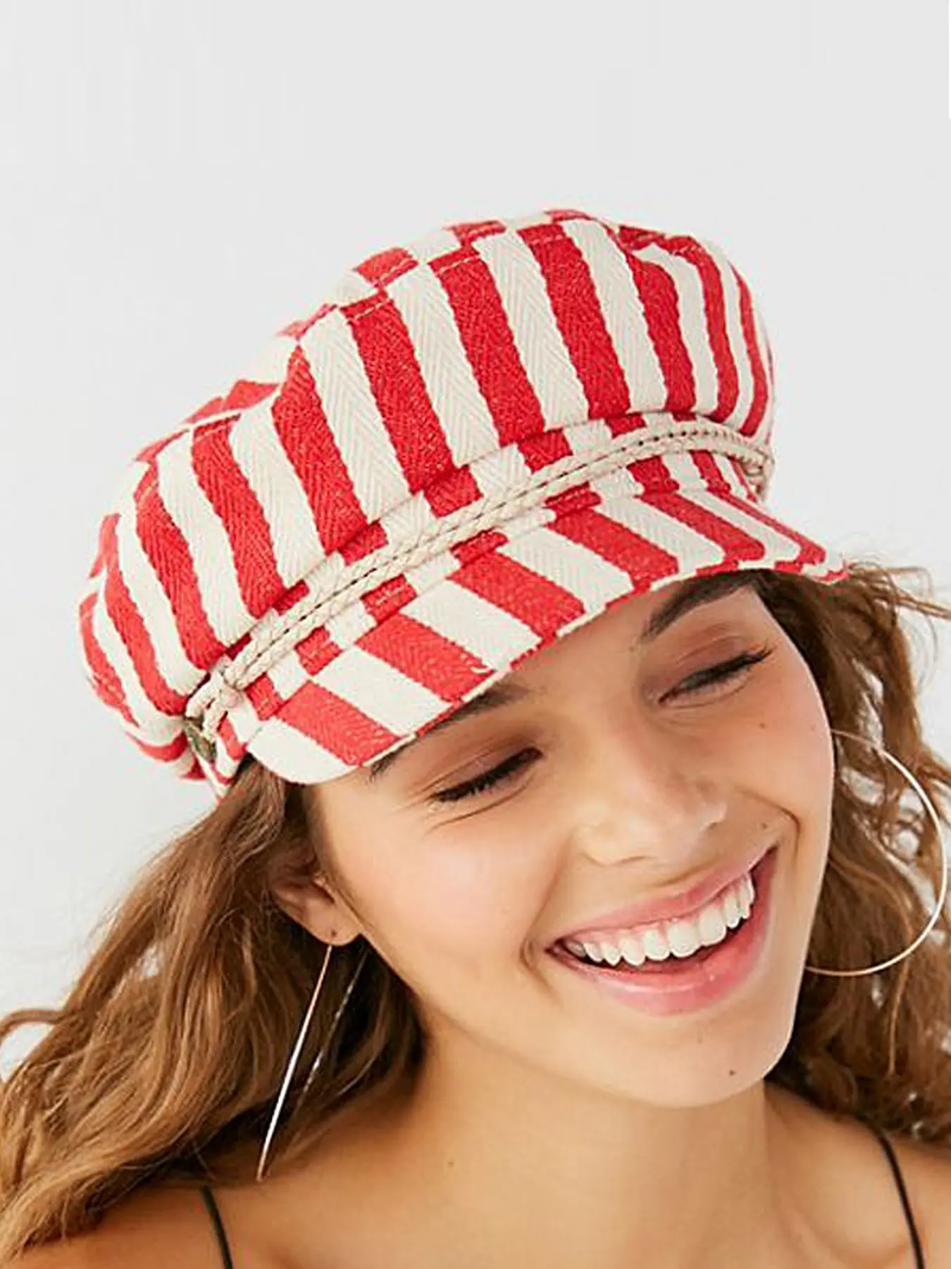 New Plaid Octagonal Hat, Vintage Artistic Newsboy Cap, Women'S Casual Beret, British Style, Lightweight, Non-Stretch, Vintage Fashion Hat, Statement Cap, for Holida