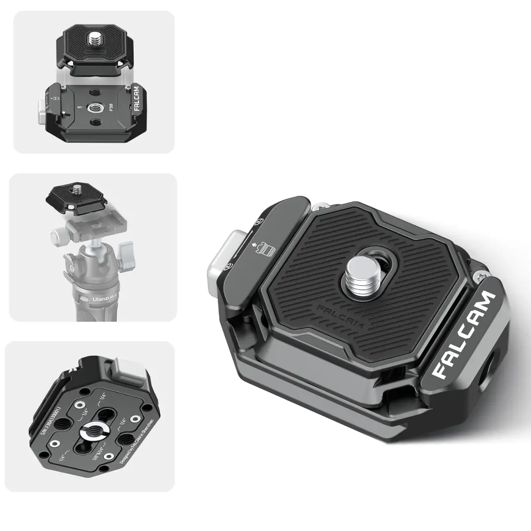 F38 Multi-Hole QR Kit for Tripod