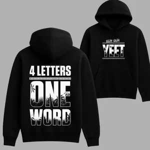 Jey Uso Four Letters, One Word WWE Bootleg Hoodie sweatshirt , Jey Uso Tshirt, Ugh Ugh Yeet Tshirt, WWE Merch, Wrestling Tee, Wrestling Fan Gift, WWE Fan Clothing Q9