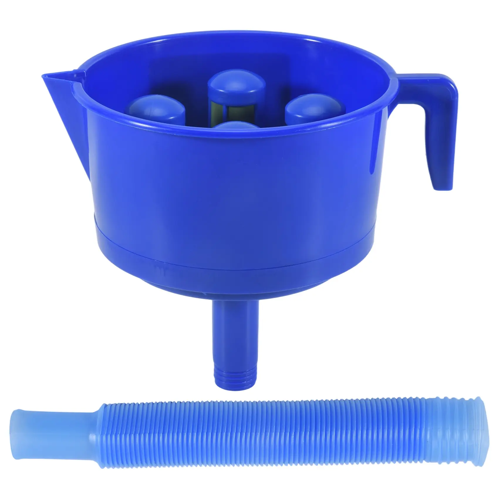 Funnel Type Oil and Water Separator with Four Filter Elements Diesels Gasoline Fuel Filter Fitting Accessories