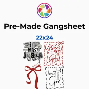 You are Loved Jesus 22x24