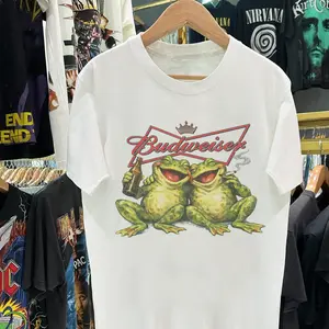 Two Frogs Graphic Tshirt - Design & Printed In The USA