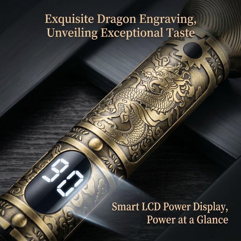 Three in one multifunctional hair clipper, capable of styling hair, trimming beard, and trimming hair, equipped with a high-definition display screen, suitable for home personal care, a practical gift for men, and a Valentine's Day gift