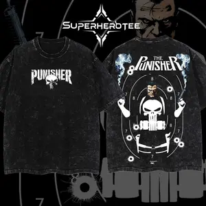 [ superhero tee ] Frank Castle New 2026 v2 Premium Cotton T-Shirt, The Punisher Fans T-Shirt, Punisher Fans Club T-Shirt, Dark Superhero T-Shirt, Comic Book Fans T-Shirt, Superhero Graphic Tee.