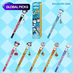 1PC Disney Officially Licensed Authenticity Mickey Dangle Mystery Box Blind Box Pens, 7 Character Random Cute Quality Pens, 3D Topper Spinning Stationery #GLOBAL PICKS