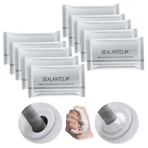 10Count Waterproof Sealant Putty,Quick Mending Mud,Repair Wall Holes,for Drain Connection,Wall Hole,Air Conditioning Hole Waterproof Seal Putty,Waterproof sealant set,Quick Drying Repair Putty