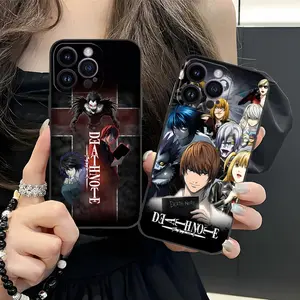 Death Note Mobile Phone Case for iPhone17 16 15 14 13 12 11 X XR XS 8 7 Pro Max Plus Mini Colour Printing Pretty Luxury Smartphone
