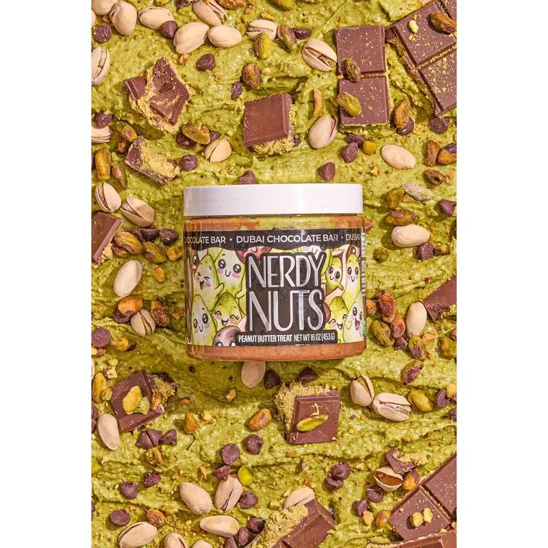 Dubai Chocolate Bar Peanut Butter Treat