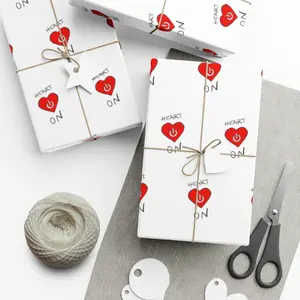 Heart On! Gift Wrap