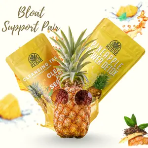 Reese Better Sips Bundle — Pineapple Fiber Drink (25) + Cleansing Tea (30)