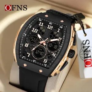 TikTokShopBlackFriday Men's Digital Sport Watch - Multifunctional Waterproof Watch with Luminous Alarm,  Movement, & Sleek Blue Design. The Ultimate Casual-to-Business Casual Watch for Daily Wear & Gifts.（gift）（gift）