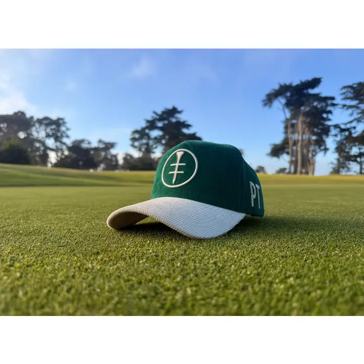 PlayThru High Crown Corduroy Snapback Hat