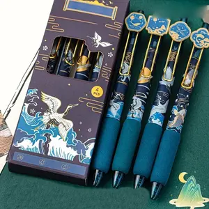 Quick-Drying Rollerball Pen, 0.5mm Precision Tip, Ideal for Writing & Drawing, Durable Design, Perfect for Office Use