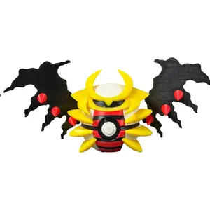 Shadow Serpent Creature-Themed Decorative Sphere – Handmade Collectible Display Ball