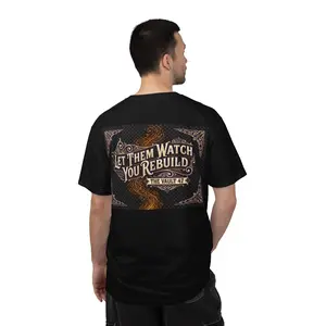 The Vault 47 emblem shirt | Let Them Watch You Rebuild T-shirt