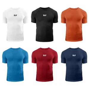 SLEEFS Compression Shirt for Men & Women - Quick-Dry Mesh Fabric, Moisture-Wicking, Breathable, Durable, Machine Washable, Ideal for Running & Gym Workouts