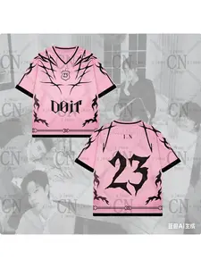 DO IT Pink Shirt 2026 Kpop Album Music T-shirt Fashion Street Wear Fan Gift T-shirt Summer Adult and Children's T-shirt Graphic Shirt