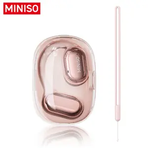 MINISO X39 OWS Open Ear Headphones, True Wireless Bluetooth 5.4 Earphones, Hifi Sound Headsets with Mic Charging Case