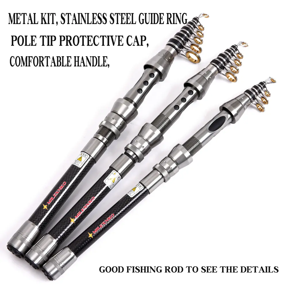 Telescopic Fishing Rod and Reel Combination, 240 Cm Carbon Fiber Rod, Adult Foldable Fishing Rod Suitable for Freshwater and Salt Water - TikTok Shop Telescopic Fishing Rod and Reel Combination, 240 Cm Carbon Fiber Rod, Adult Foldable Fishing Rod Suitable for Freshwater and Salt Water - TikTok Shop
