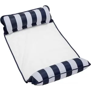 4-in-1 Monterey Hammock Pool Float & Water Hammock – Multi-Purpose, Inflatable Pool Floats for Adults – Patented Thick, Non-Stick PVC Material