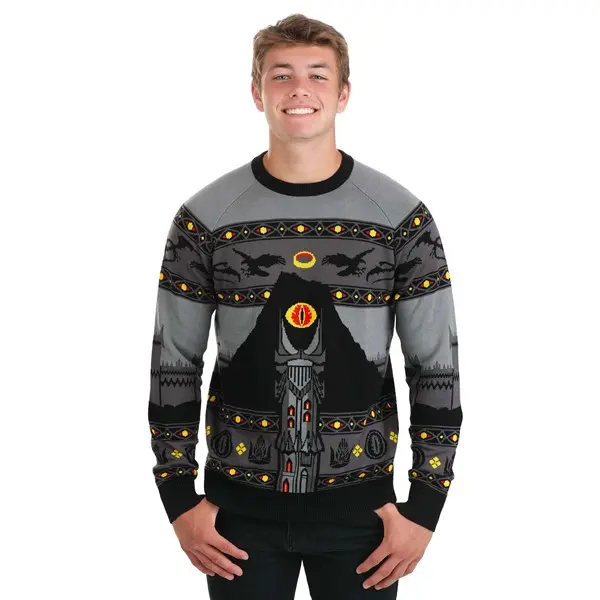 Mordor Lord of the Rings Ugly Sweater for Adults