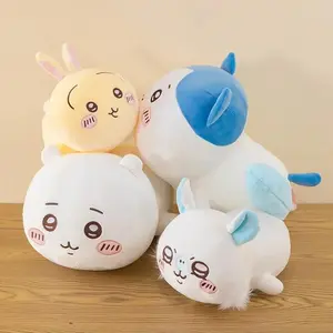 30CM Chiikawa Series Plush Doll Cushion Cartoon Hachiware Soft Pillow stuffed Toys Ornament Children's Girl Toy Birthday Gift