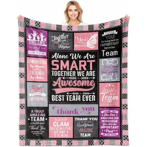 Employee Gifts for Women, Employee Appreciation Gifts, Gifts for Employees from Boss, Team Gift Ideas for Employees Blanket 60"X50", Thank You Gifts, Farewell Gifts for Coworkers