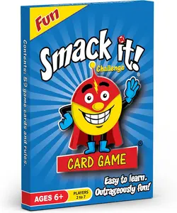 Card Game for Kids – Smack it! Fun and Easy to Learn – Perfect Easter Basket Stuffer for Kids or Birthday Gift Idea – Boy or Girl Ages 6-12