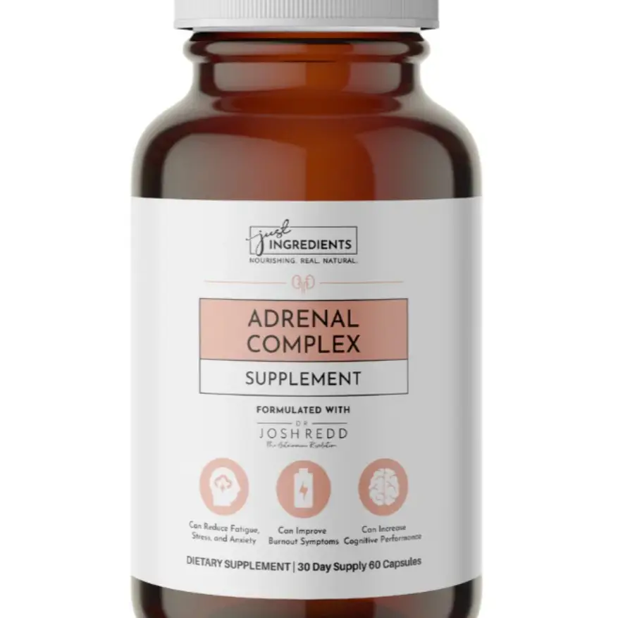 Just Ingredients Adrenal Complex Supplement