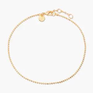 Mae Anklet in Gold by Brook and York Jewelry