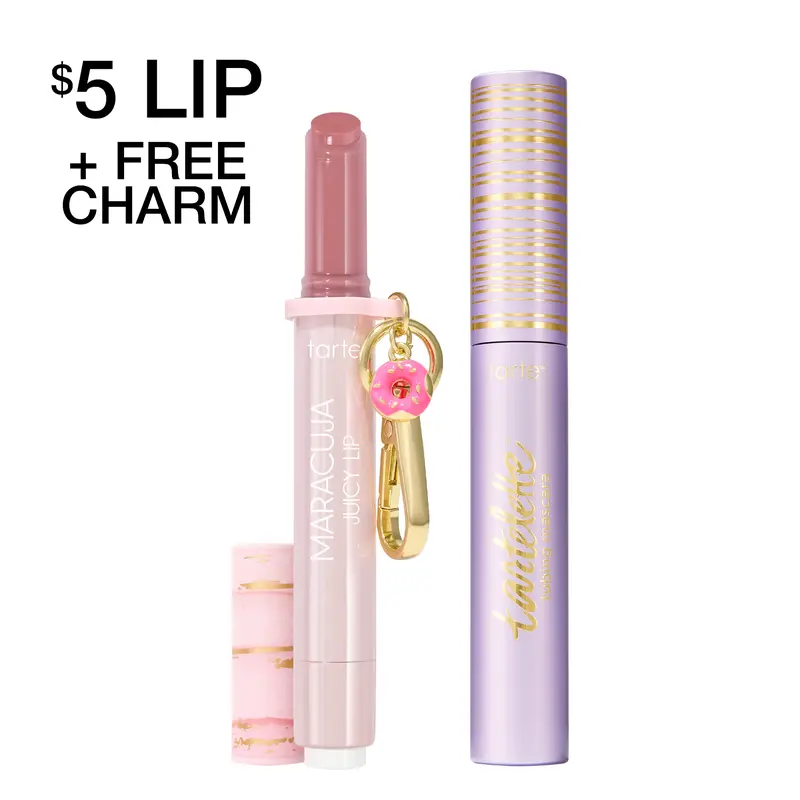 tarte maracuja juicy lip & tubing mascara duo + FREE charm