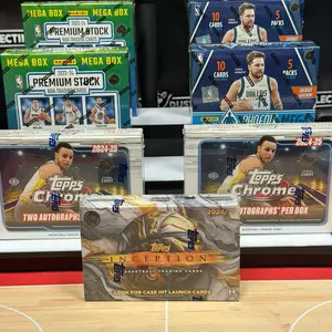 BREAK # 3303   (2) 2024/25 TOPPS CHROME BREAKER DELIGHT, (1) 2024/25 TOPPS INCEPTION  (2) 2023/24 PHOENIX MEGA, (2) 2023/24 PREMIUM STOCK MEGA    - ALL CARDS SHIP