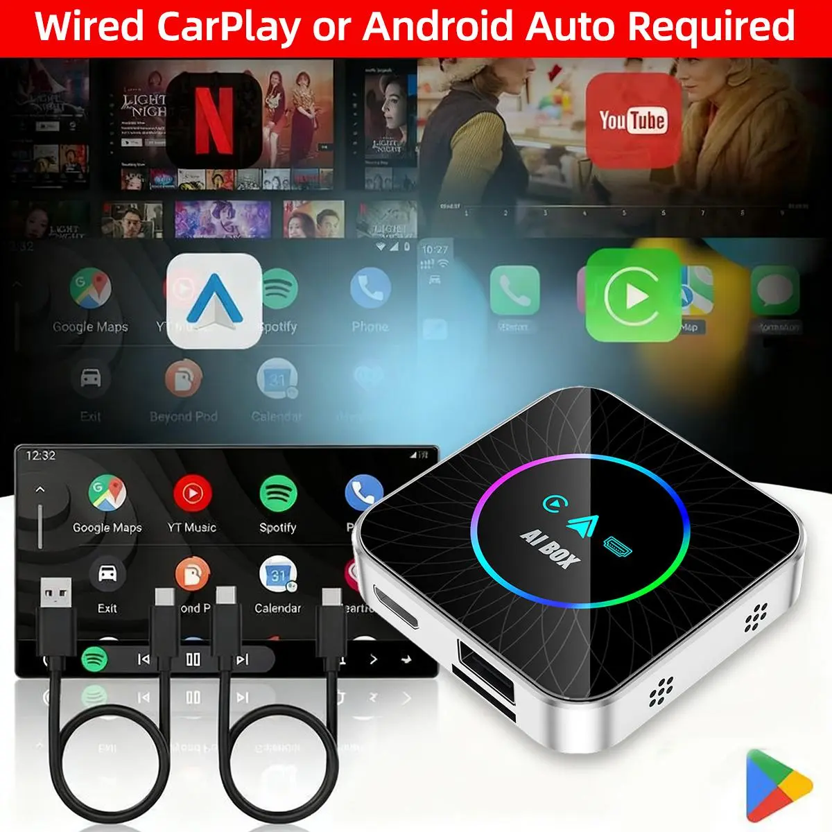 [Summervibes] Yurnlv Mini Box AI — A 4-in-1 in-car multimedia device that lets you stream Netflix, YouTube, and TikTok content anytime, anywhere—no matter where the road takes you.