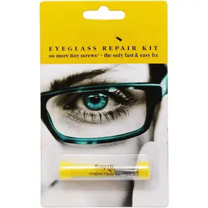 EyeGlass Repair Kit, With Long Easy Fit Screws And  .  For Fixing Sunglasses, Spectacles, Glasses And Reading Glasses.  By Opticians.
