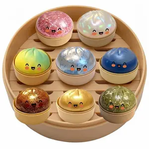 Cute Bun-Shaped Slow-Rebound Toy - Ultra-Soft Slow-Rising Stress Relief Toy, Suitable for Relieving Anxiety and ADHD