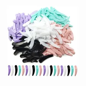 CHRISTMAS GIFT 300PCS Double-Ended Mini Makeup Spatula Set – Portable Disposable Cosmetic Scoops for Creams, Masks & Mixing, Multi-Colored Beauty Tools