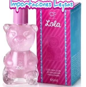 LOLA FOR WOMEN WITH GLITTER CF NEW! IN SEALED BOX NET WEIGHT 65 ML. 100% AUTHENTIC! IMPORTED