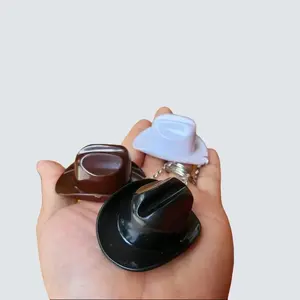 Cowboy hat / Tejana Bottle opener keychain Cowboy Hat Bottle Opener, Rustic Western Cowboy Bottle Opener Keychain, Portable ABS Cap Keychain Beer Openers, Cowgirl Theme Bar Party Favors Decoration for Men and Beer Lovers(Brown)