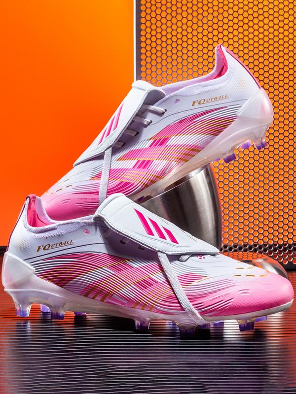 Men's and Women's Collared Football Shoes, Long Stud Soccer Cleats, Adult Lawn Training Sports Shoes, Football Field Boots, Turf Shoes, Comfortable Durable Design