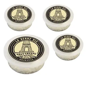 La Bonne Vie Original Goat Cheese Crumbles (4-Pack, 4 oz) – Convenient & Tangy