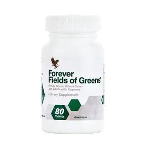 Forever Fields Of Greens - 80 Tablets, Gluten-Free Green