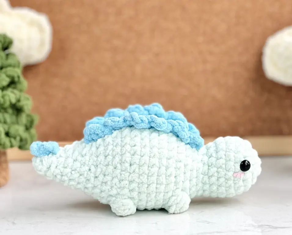 Dinosaur Jurassic World No Sew Crochet Pattern