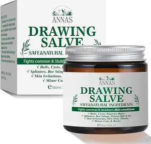 Drawing Salve,for Ingrown Hair, Boil and Cyst, Maximum Strength Fast Acting for Splinters Remover, Bug and Spider Bites, Bee Stings,