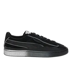 PUMA Mens X Ahluwalia Suede Classic Lace Up Sneakers Shoes Casual - Black
