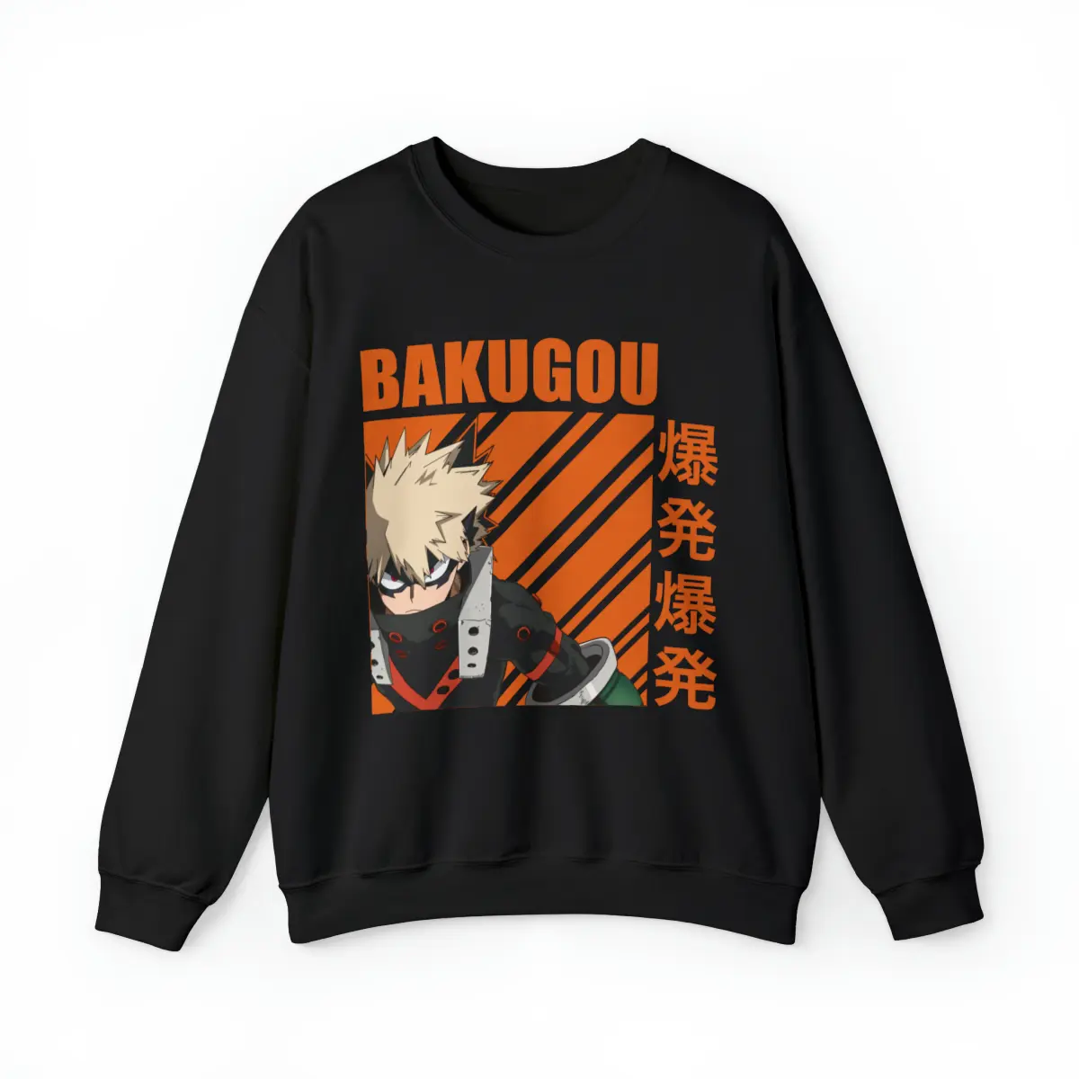 My Hero Academia Katsuki Bakugo Unisex Anime Sweater/Sweatshirt - Boku No Hero Academia Sweater, Anime Sweater, Best Anime Gift