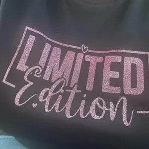 Limited Edition Glitter Shirt Women Graphic Tee Trendy Cute Statement T-Shirt Gift Idea