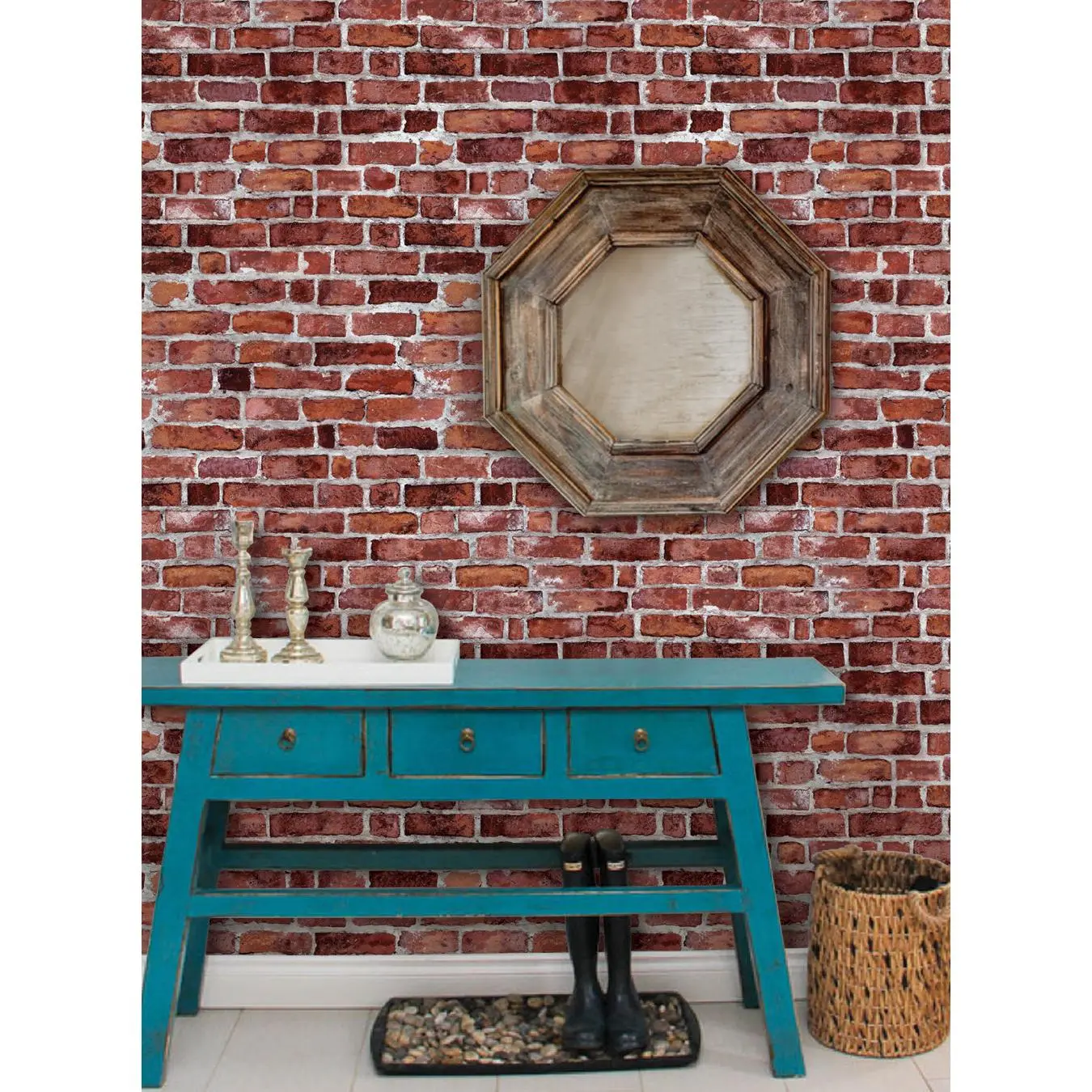 Brick Wallpaper - Peel and Stick